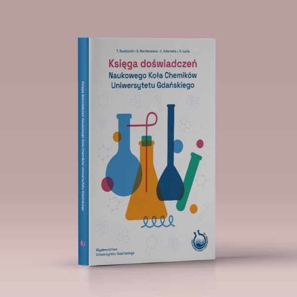 Okładka książki Księga doświadczeń Naukowego Koła Chemików Uniwersytetu Gdańskiego