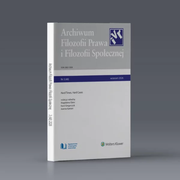 Archiwum Filozofii Prawa i Filozofii Społecznej 2(47)/2026 (Kopia)