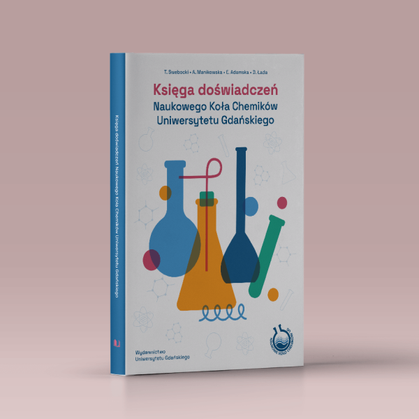 Okładka książki Księga doświadczeń Naukowego Koła Chemików Uniwersytetu Gdańskiego