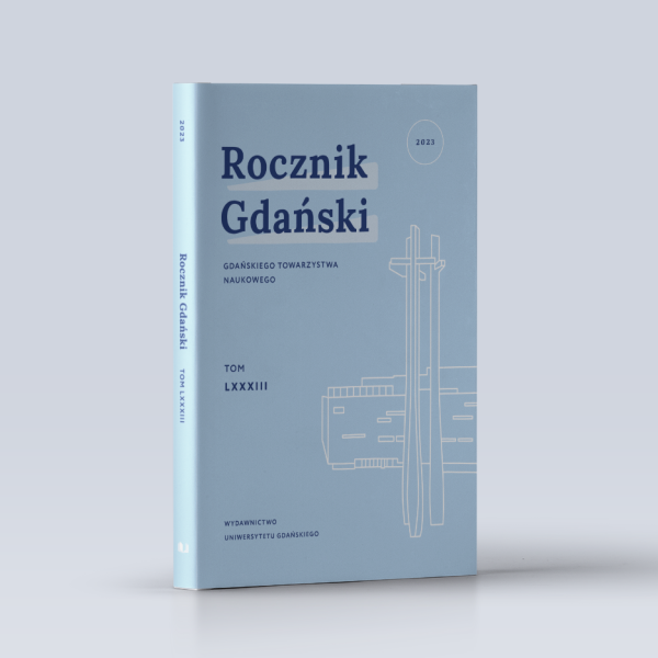 Rocznik Gdański 2023 mock